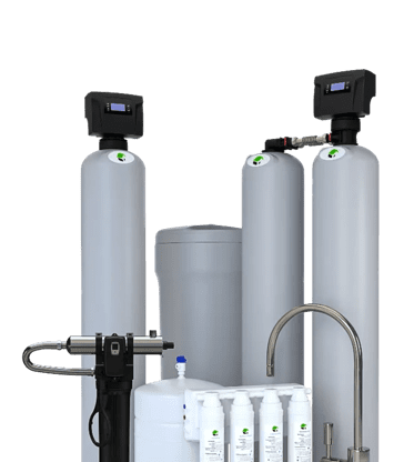 Image of a top-rated water softener system designed for home use, showcasing its features and sleek design.